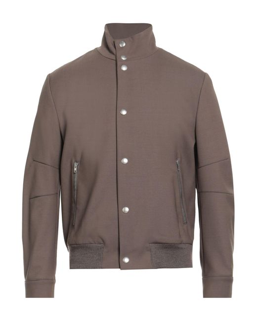 Paolo Pecora Brown Jacket for men