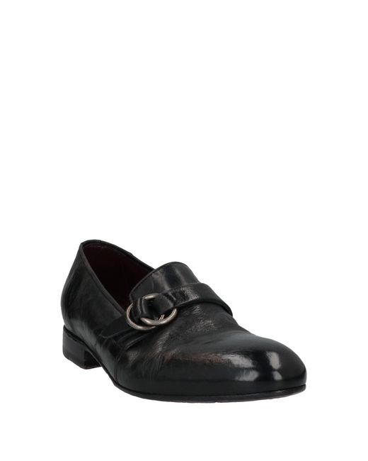 Lidfort Black Loafer for men