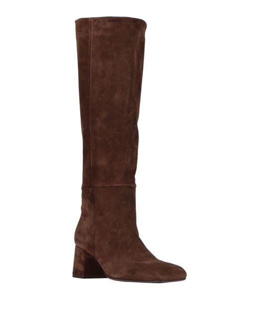 Anna F. Brown Boot Leather