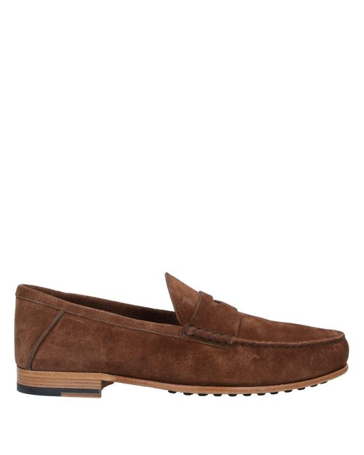 Tod's Brown Loafers Leather for men