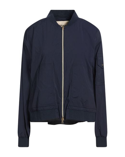 Herno Blue Jacket Polyamide, Elastane
