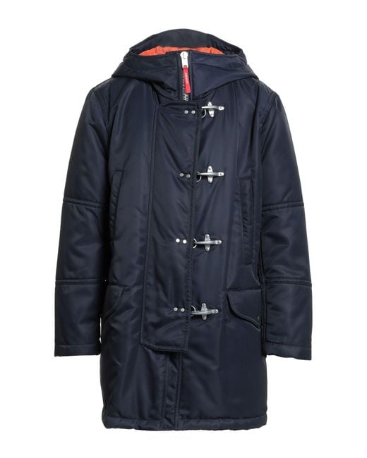 Fay Blue Coat Polyamide for men