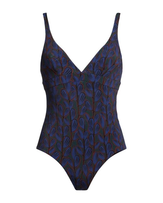 Siyu Blue One-piece Swimsuit