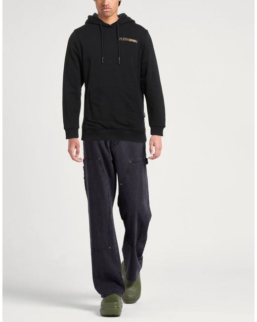 Philipp Plein Black Sweatshirt Cotton for men