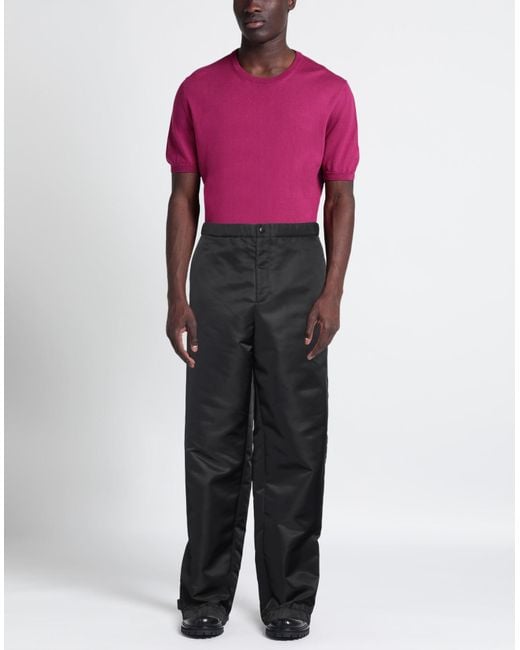 Valentino Garavani Black Trouser for men