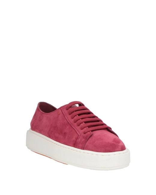 Santoni Red Trainers