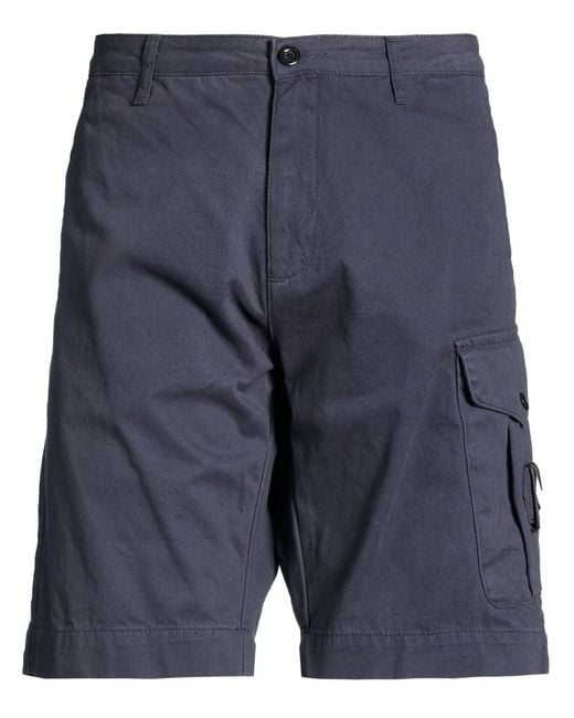 Ma Strum Blue Shorts & Bermuda Shorts Cotton for men