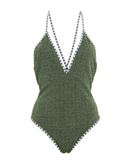 M Missoni Green One-piece Swimsuit