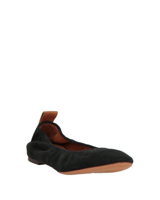 Lanvin Black Ballet Flats