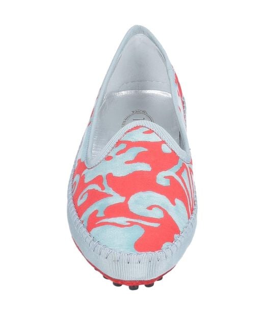 Tod's Red Loafer