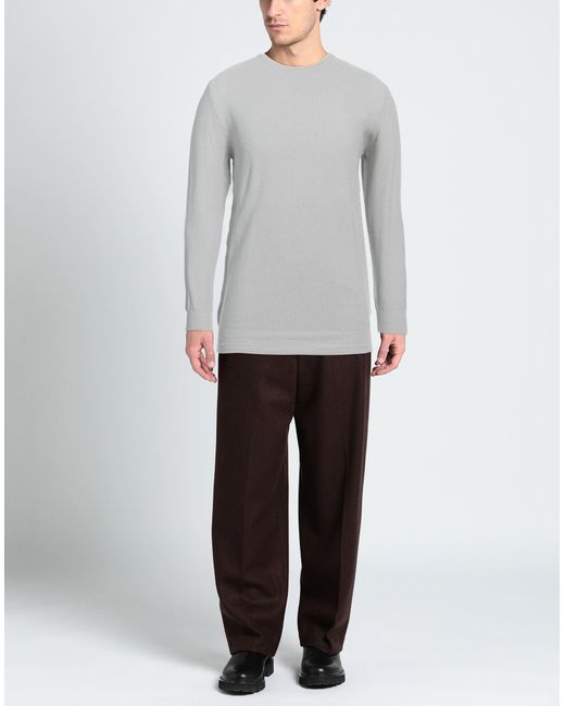 Rossopuro Gray Sweater for men