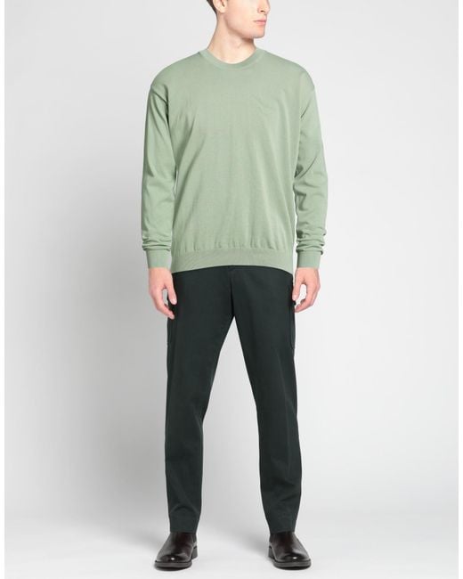PAOLO RAGAZZINI Green Sweaters for men