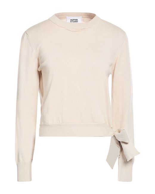 Alpha Studio Natural Pullover