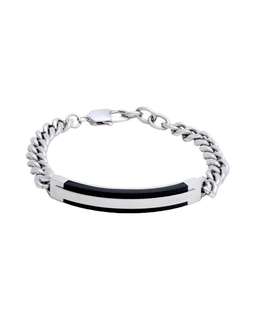 Skagen White Bracelet Aluminum, Stainless Steel for men