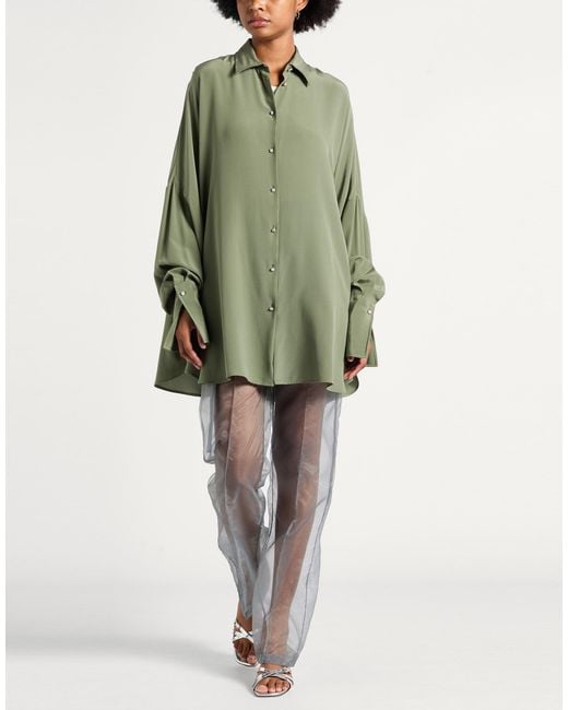 Ermanno Scervino Green Shirt