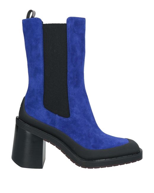 Tory Burch Blue Stiefelette