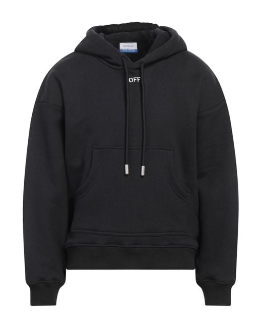 Off-White c/o Virgil Abloh Black Sweatshirt Cotton, Elastane for men