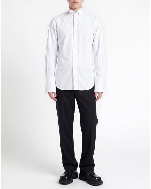 B.D. Baggies White Slate Shirt Cotton for men