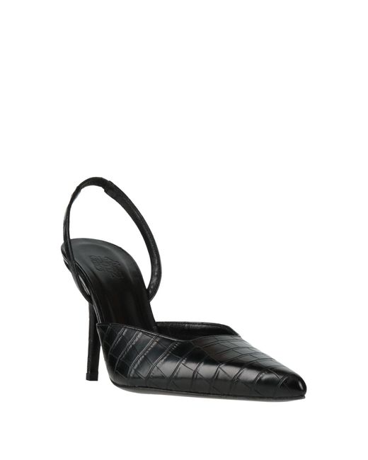 Gia Borghini Black Pumps Synthetisches Material