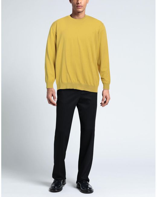 Paolo Pecora Yellow Jumper for men