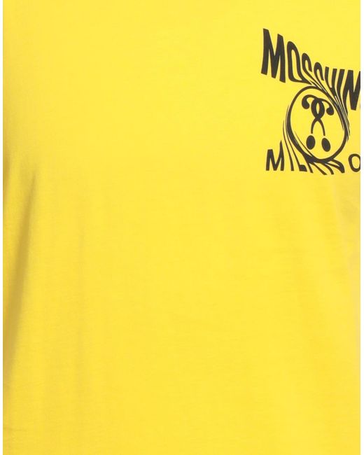 Camiseta Moschino de hombre de color Yellow