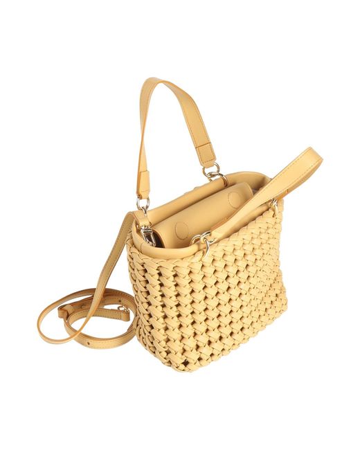 THEMOIRÈ Handbag Bio-Based Polyurethane, Recycled Pet in Metallic | Lyst UK