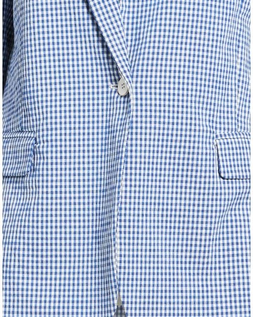 Ottod'Ame Blue Blazer Cotton, Elastane