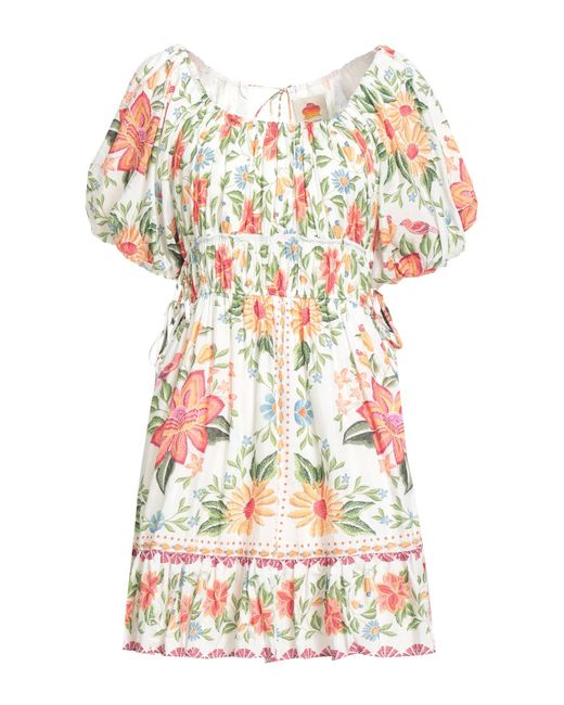 Farm Rio White Mini Dress