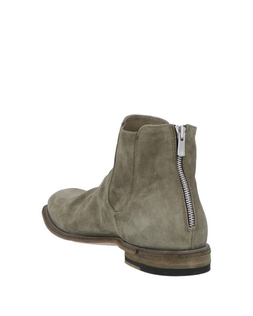 Officine Creative Green Ankle Boots for men