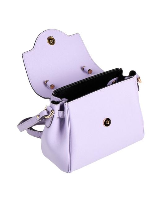 Versace Purple Handbags