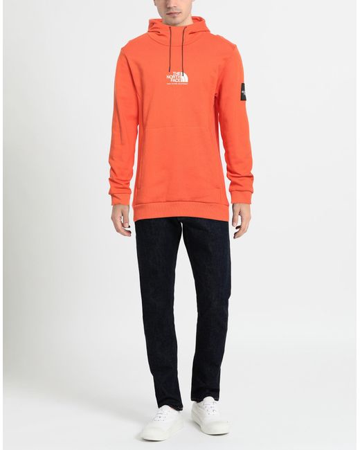 The North Face Orange Sweatshirt for men