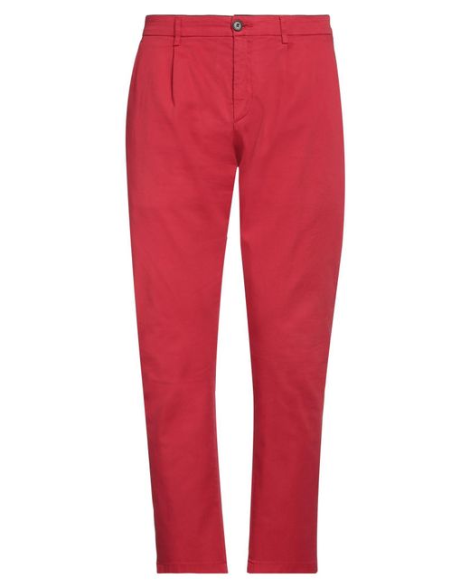 Department 5 Red Trouser for men