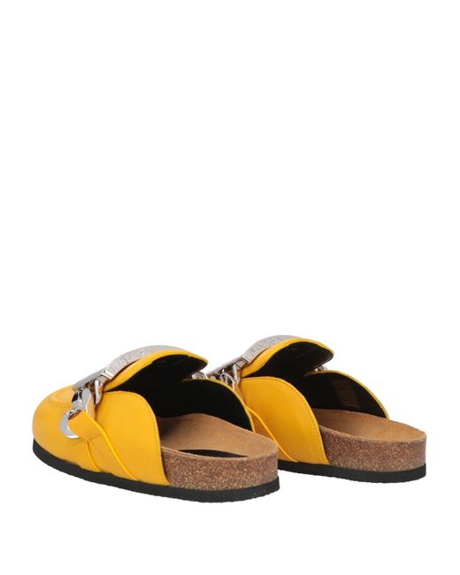 J.W. Anderson Yellow Mules & Clogs