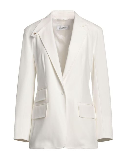 Max Mara White Blazer