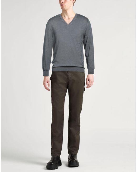 Pullover Canali de hombre de color Gray