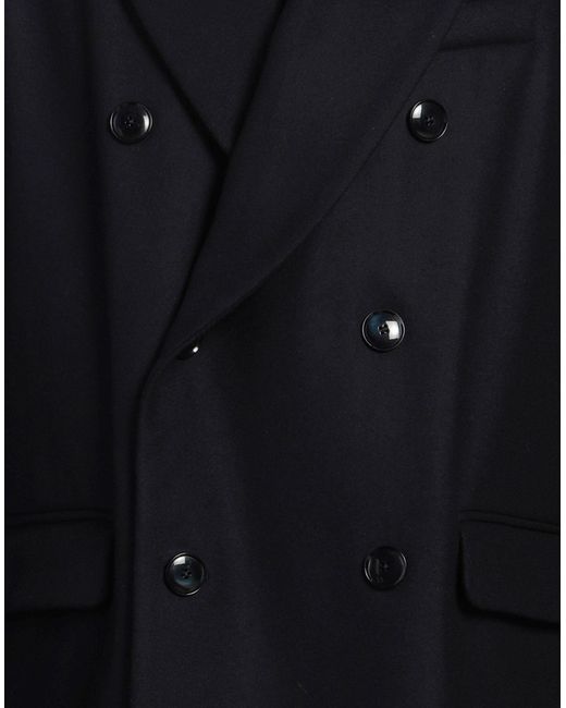 Barena Blue Midnight Coat Wool, Polyamide for men