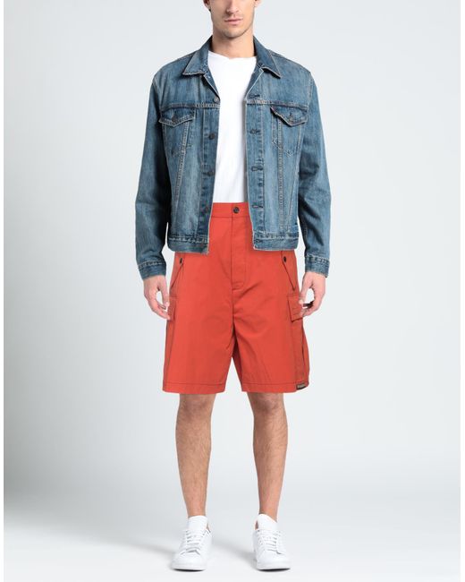 DSquared² Red Shorts & Bermuda Shorts for men