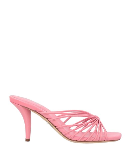 Rodo Pink Sandals Leather