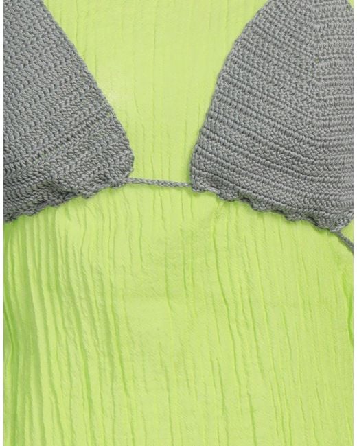 Alysi Green Top Cotton