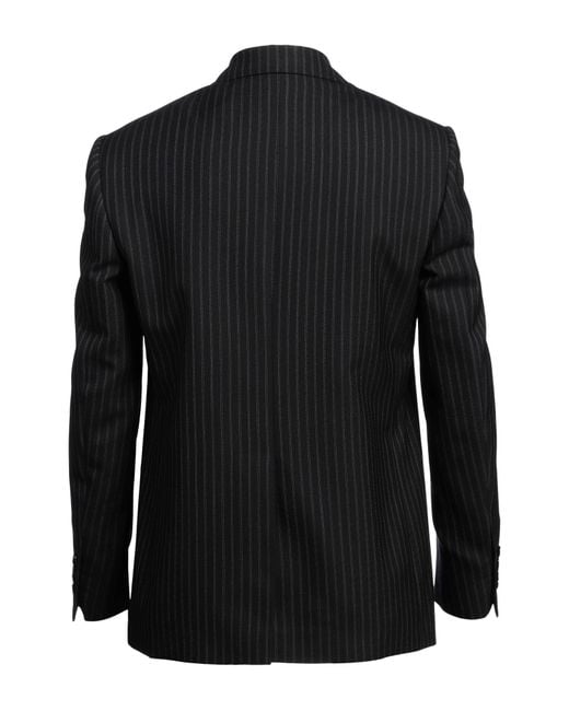 Lardini Black Blazer Wool for men