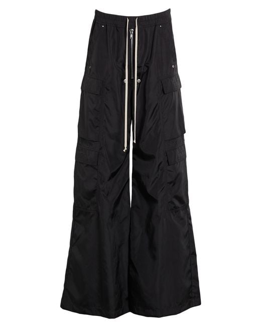 Rick Owens Black Pants Polyamide for men