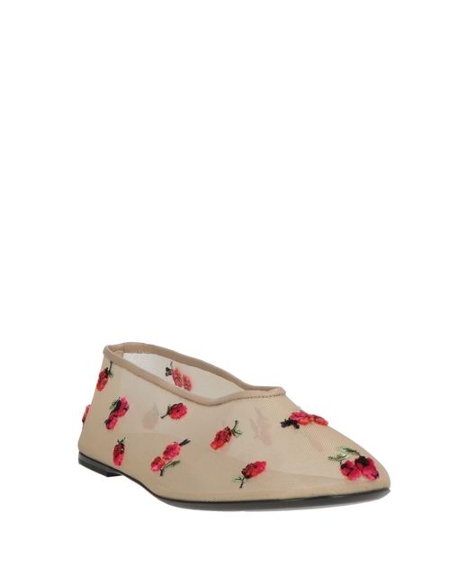 Khaite Pink Ballet Flats