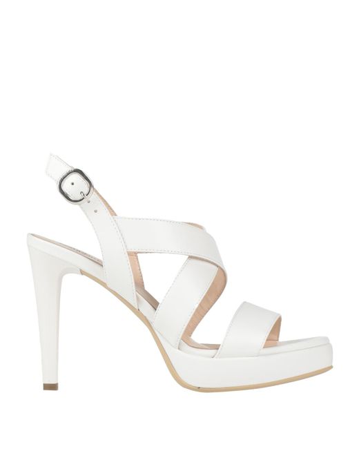 Nero Giardini White Sandals