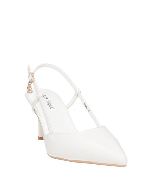 Zapatos de salón Laura Biagiotti de color White