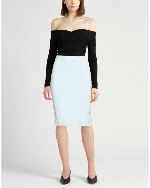 Liu Jo Blue Midi Skirts