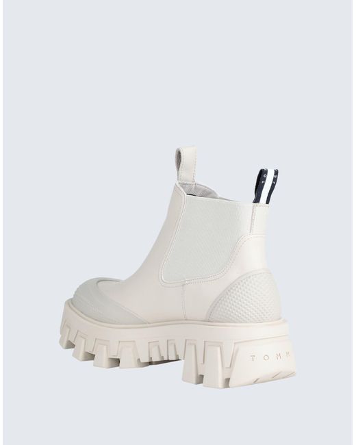 Tommy Hilfiger Natural Ankle Boots