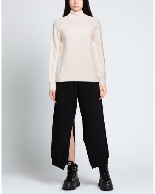 Drumohr White Turtleneck