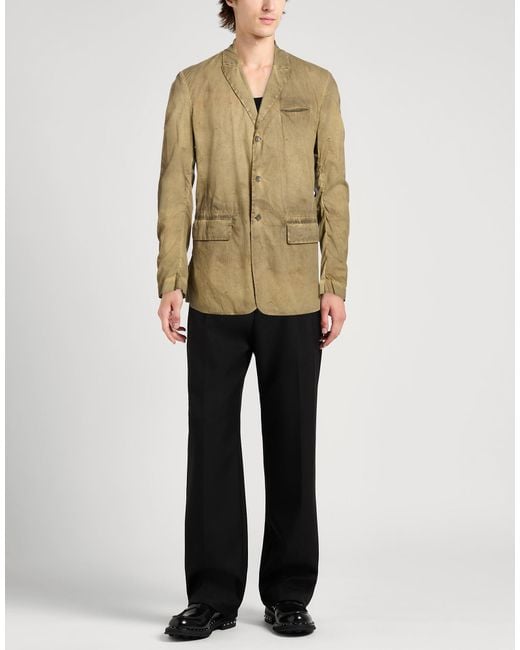 Masnada Natural Blazer Cotton, Elastane for men