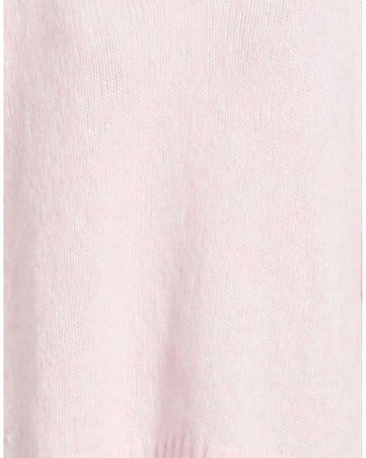CROCHÈ Pink Light Sweater Virgin Wool, Polyamide