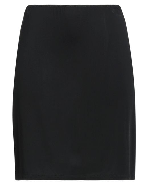 Ganni Black Mini Skirts